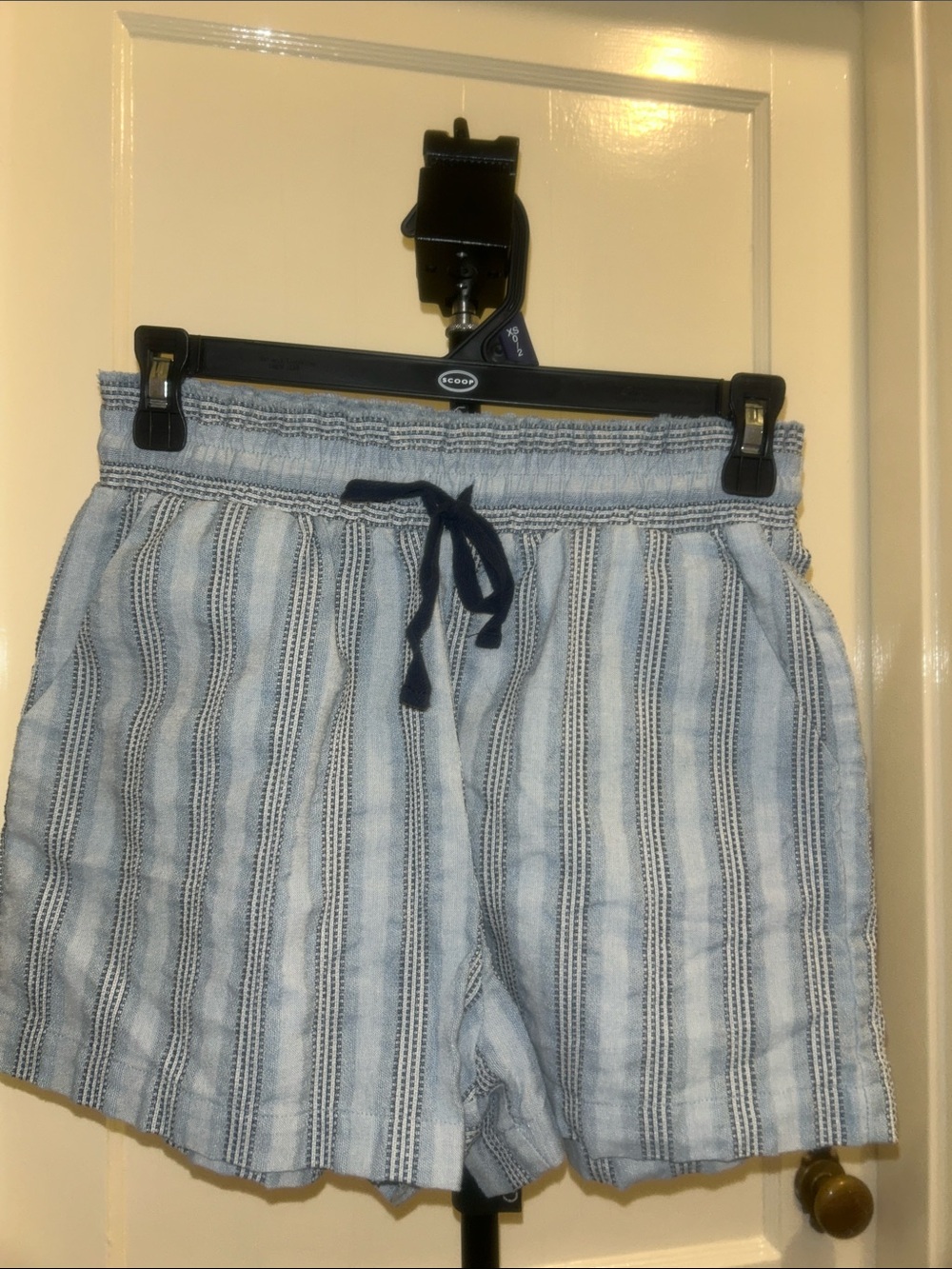 Forever 21 Light Blue Pattern Shorts